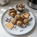 Delicious S'mores Energy Bites for a healthy snack
