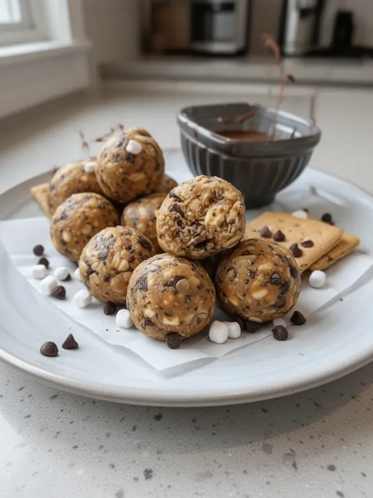 S'mores Energy Bites