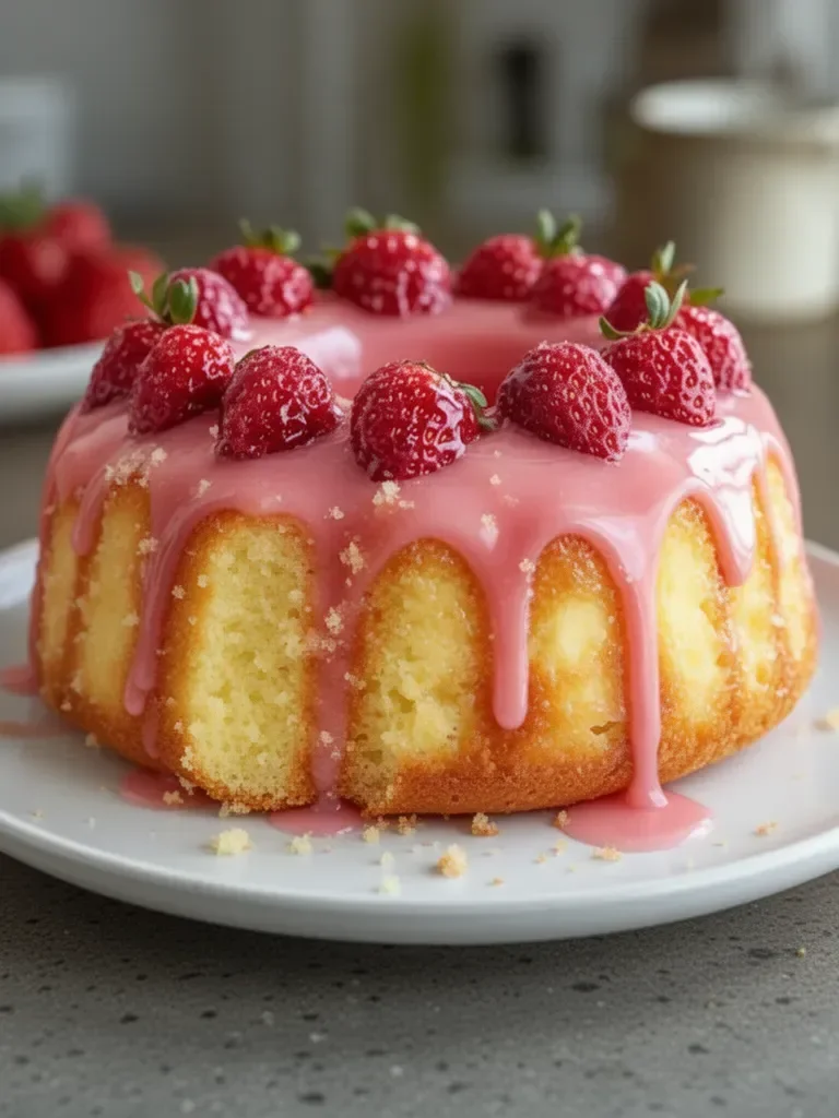 Strawberry Pineapple Pound Cake: A Moist and Fruity Dessert Favorite