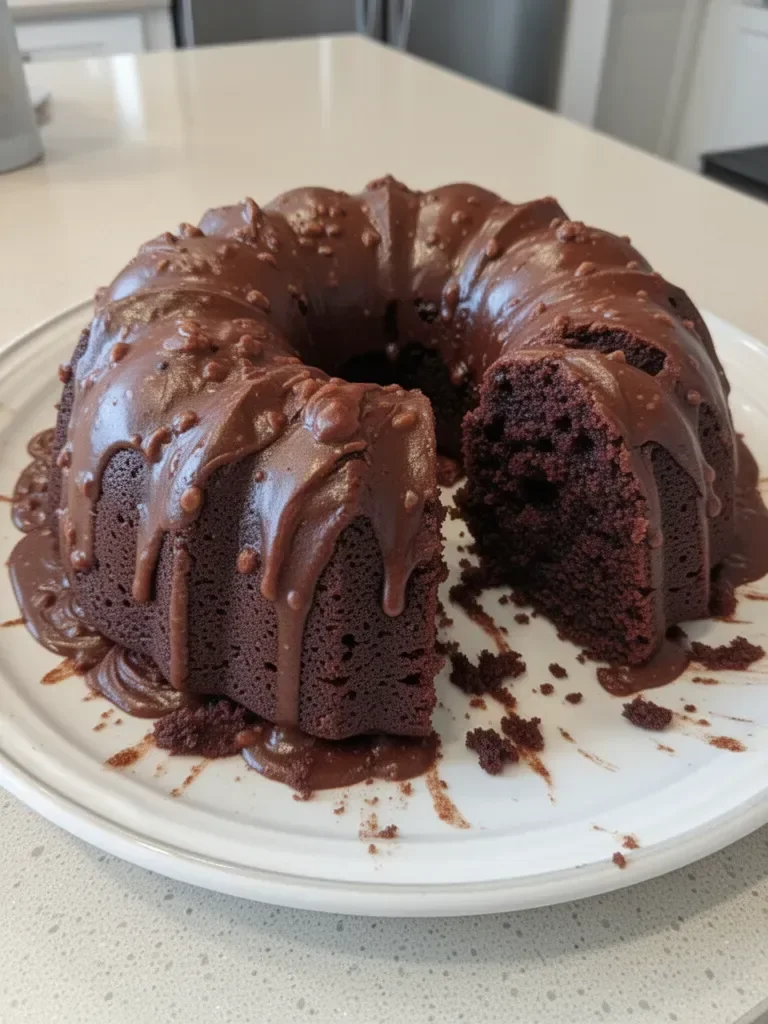 Texas Sheet Cake Bundt Cake