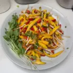 Vibrant Thai Mango Salad with fresh mango, herbs, and spices