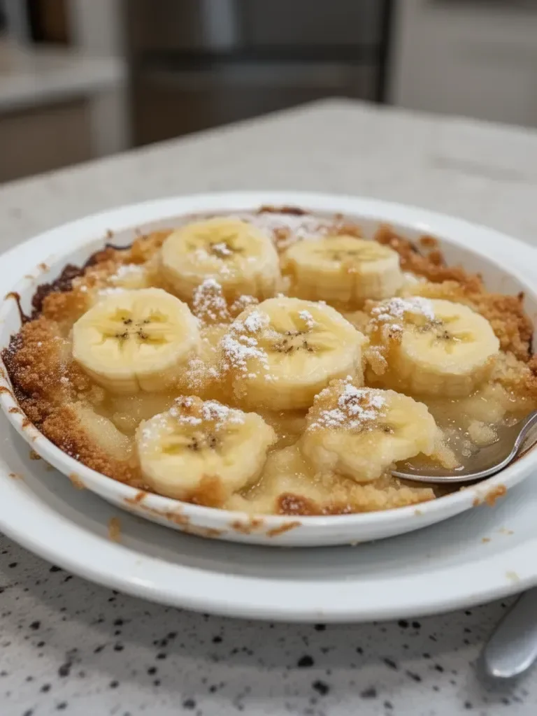 The Best Southern Banana Cobbler Dessert